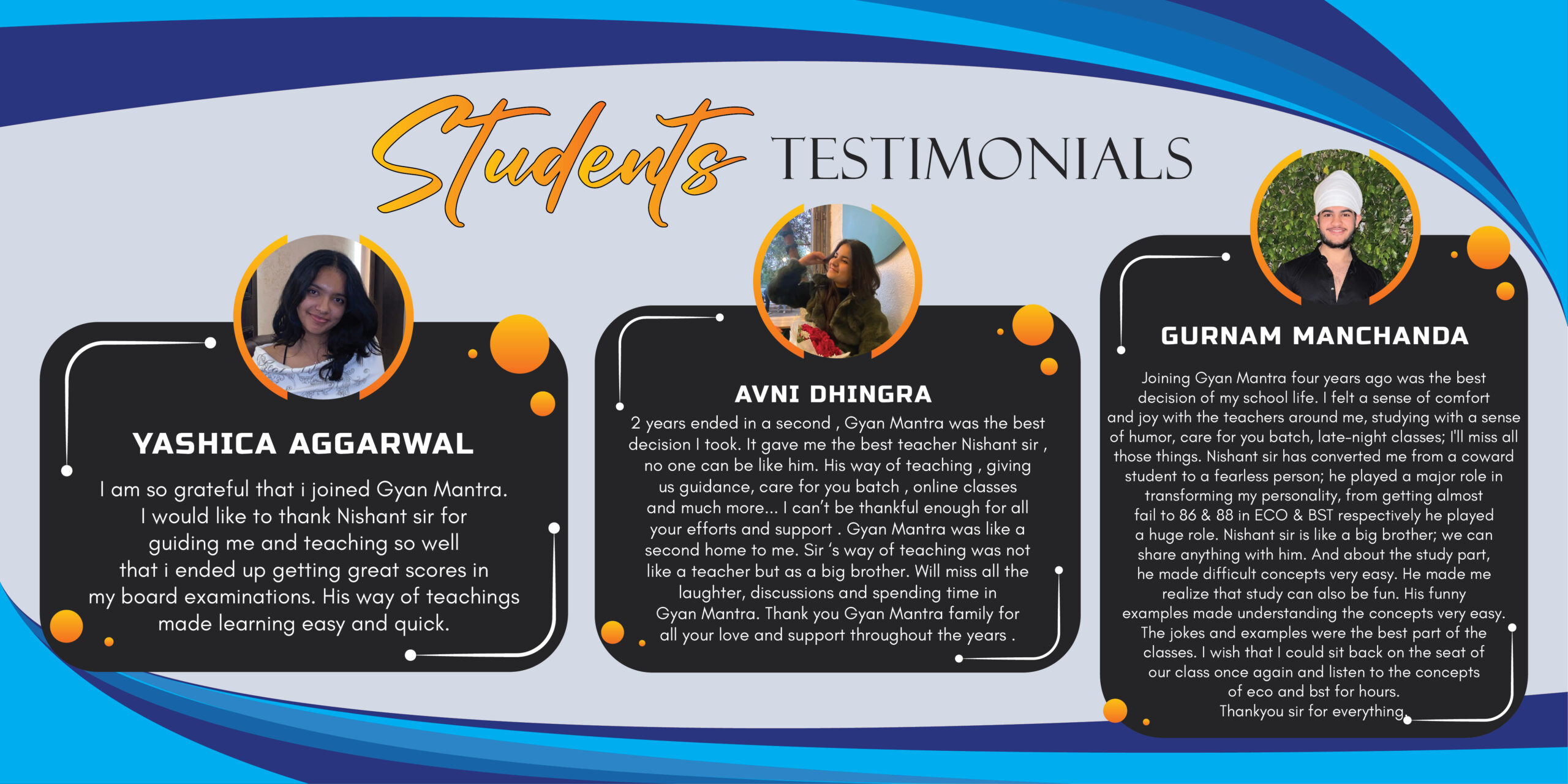 GYAN MANTRA TESTIMONIALS 2024-25 BATCH -37